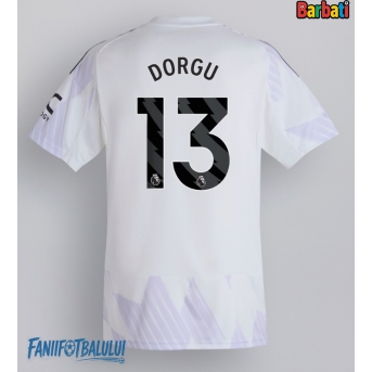 Manchester United Patrick Dorgu #13 Tricou Fotbal Replică 2025-26 Barbati Deplasare